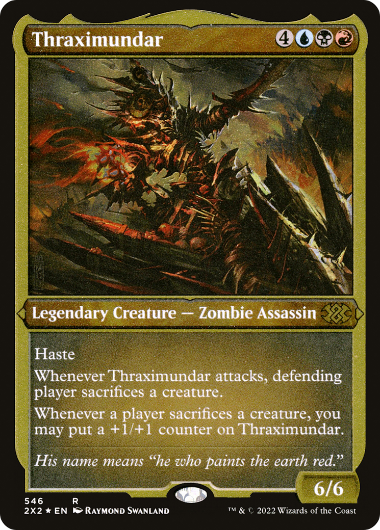 Thraximundar (Foil Etched) [Double Masters 2022]