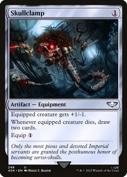 Skullclamp (40K 248) [Warhammer 40,000 Commander]