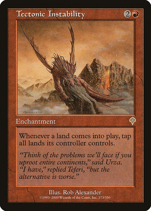 Tectonic Instability (INV 173) [Invasion]