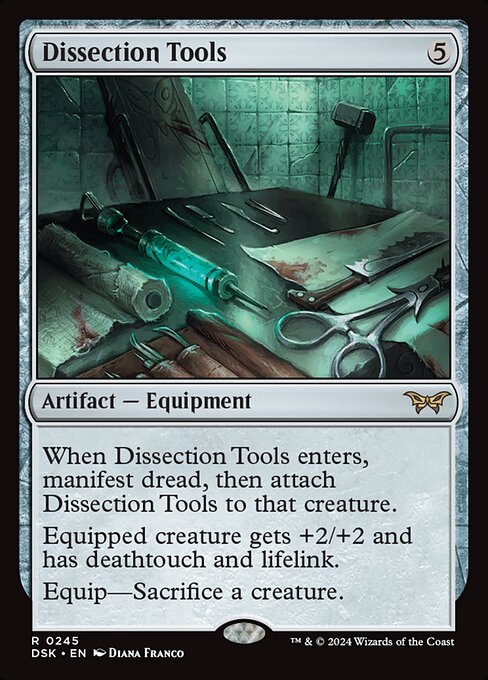 Dissection Tools (DSK 245) [Duskmourn: House of Horror]