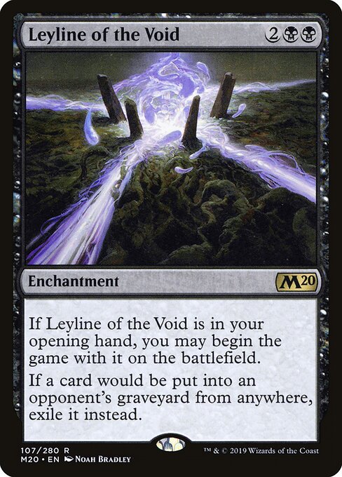 Leyline of the Void (M20 107) [Core Set 2020]