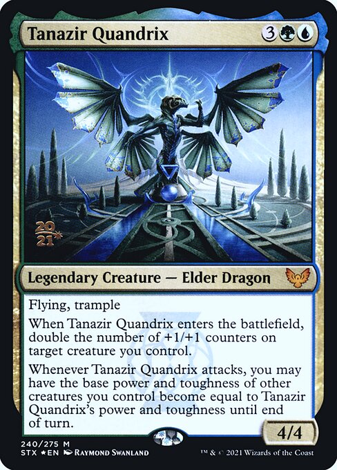 Tanazir Quandrix (PSTX 240s) [Strixhaven: School of Mages Promos]