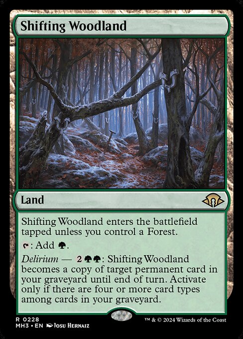 Shifting Woodland (MH3 228) [Modern Horizons 3]