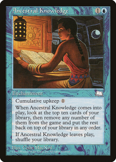 Ancestral Knowledge (WTH 32) [Weatherlight]