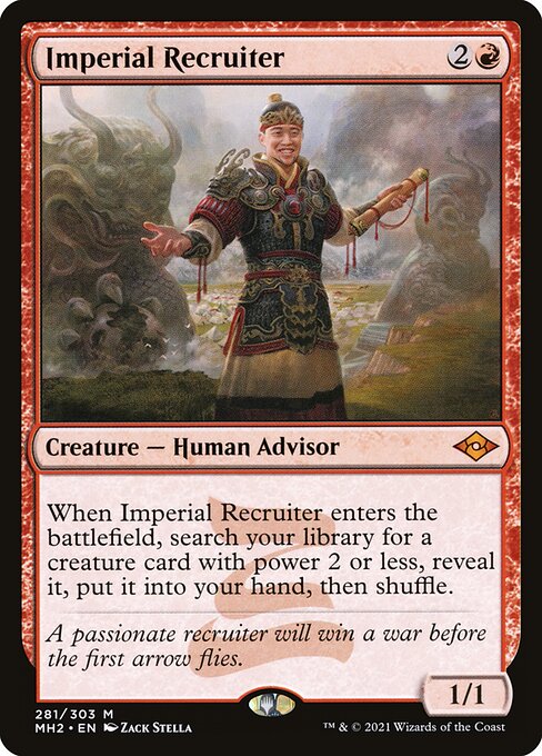 Imperial Recruiter (MH2 281) [Modern Horizons 2]