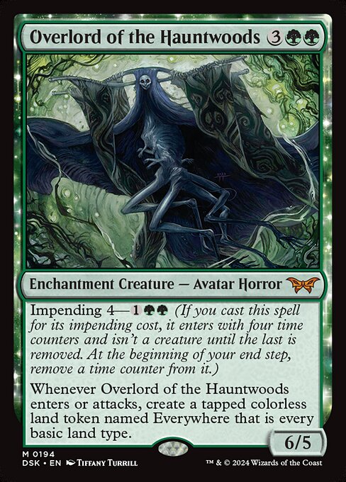 Overlord of the Hauntwoods (DSK 194) [Duskmourn: House of Horror]
