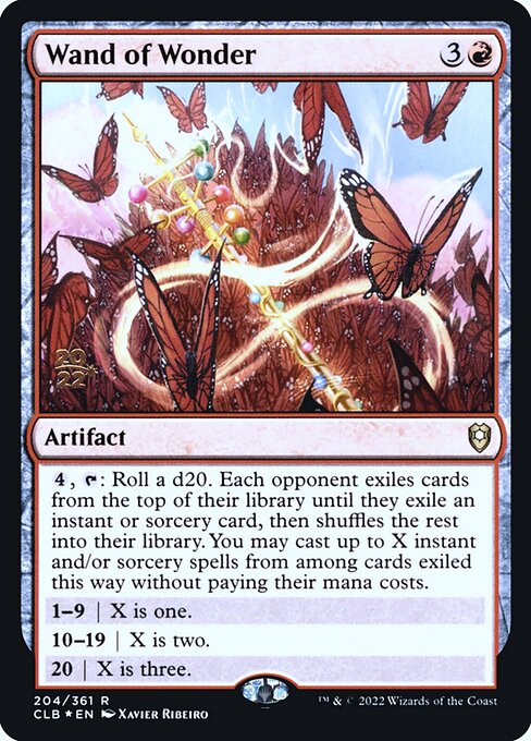 Wand of Wonder (PCLB 204s) [Battle for Baldur's Gate Promos]