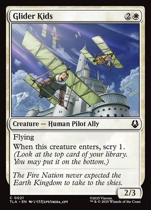 Glider Kids (TLA 21) [Avatar: The Last Airbender]