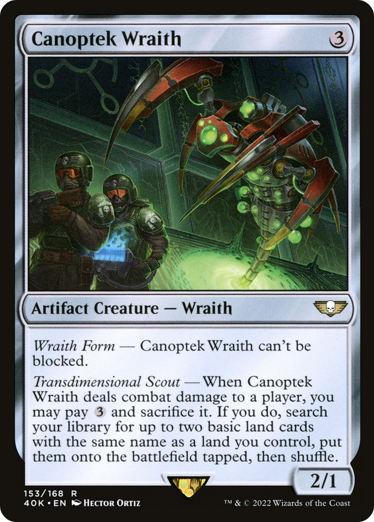 Canoptek Wraith [Warhammer 40,000]
