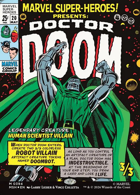 Doctor Doom (Borderless) (MSH 394) [Marvel Super Heroes]