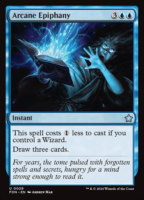 Arcane Epiphany (FDN 29) [Foundations]