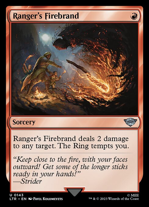 Ranger's Firebrand (LTR 143) [The Lord of the Rings: Tales of Middle-earth]