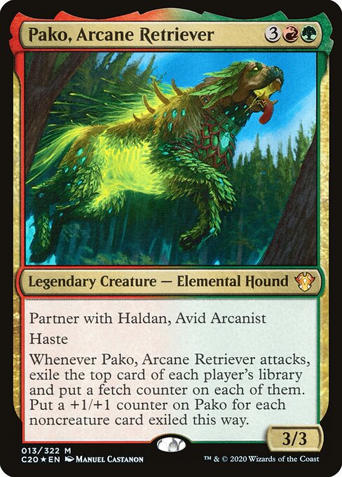 Pako, Arcane Retriever (C20 13) [Commander 2020]