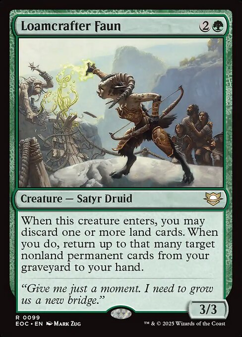 Loamcrafter Faun (EOC 99) [Edge of Eternities Commander]