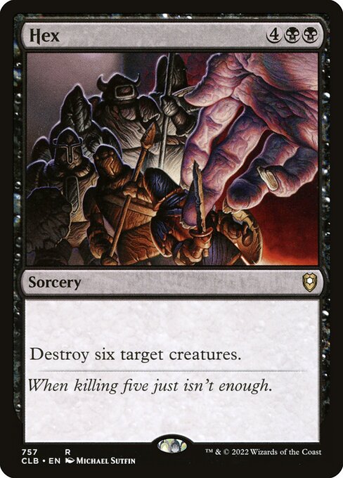 Hex (CLB 757) [Commander Legends: Battle for Baldur's Gate]