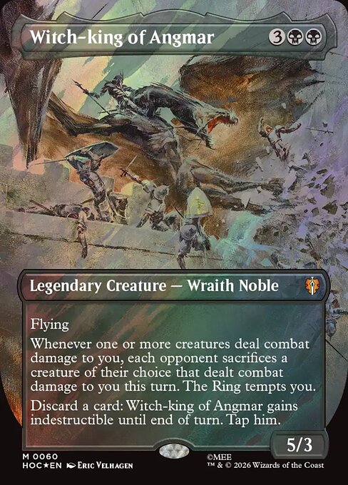 Witch-king of Angmar (Borderless) (HOC 60) [The Hobbit Eternal]