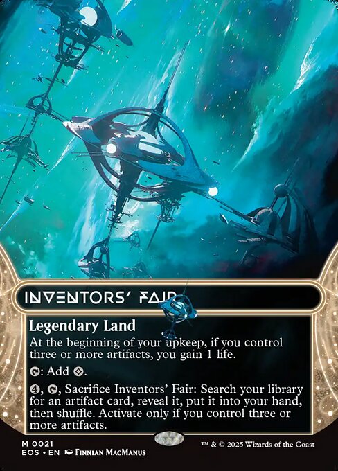 Inventors' Fair (Borderless) (EOS 21) [Edge of Eternities: Stellar Sights]