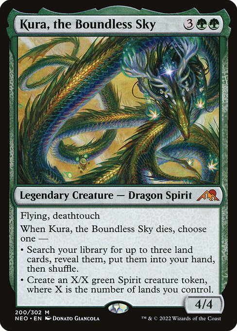 Kura, the Boundless Sky (NEO 200) [Kamigawa: Neon Dynasty]