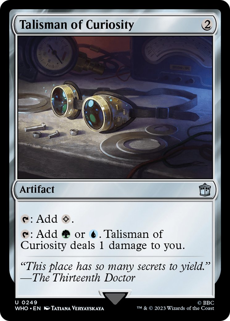 Talisman of Curiosity [Doctor Who]