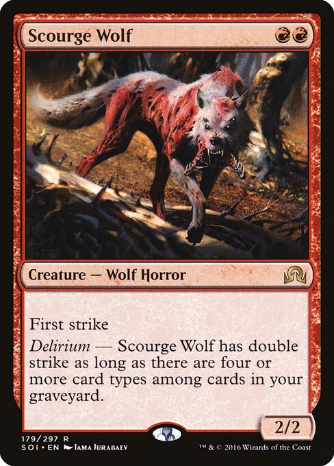 Scourge Wolf (SOI 179) [Shadows over Innistrad]