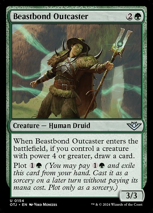 Beastbond Outcaster (OTJ 154) [Outlaws of Thunder Junction]