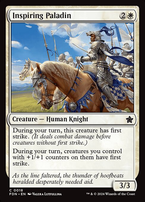 Inspiring Paladin (FDN 18) [Foundations]