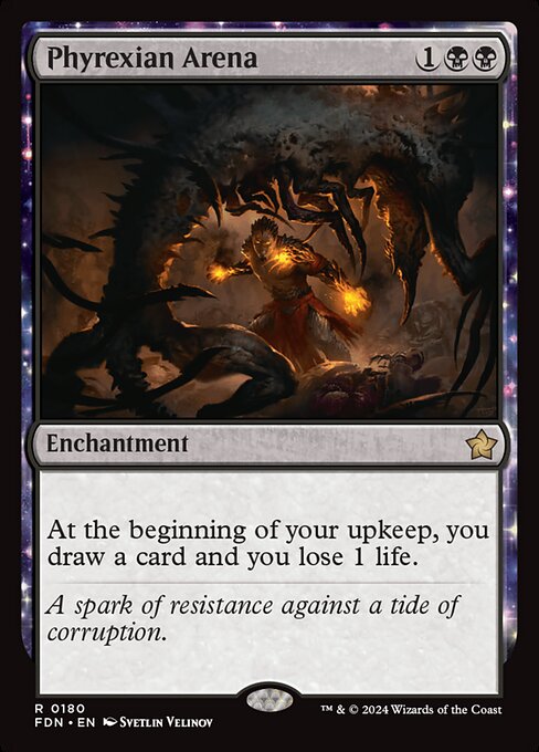 Phyrexian Arena (FDN 180) [Foundations]