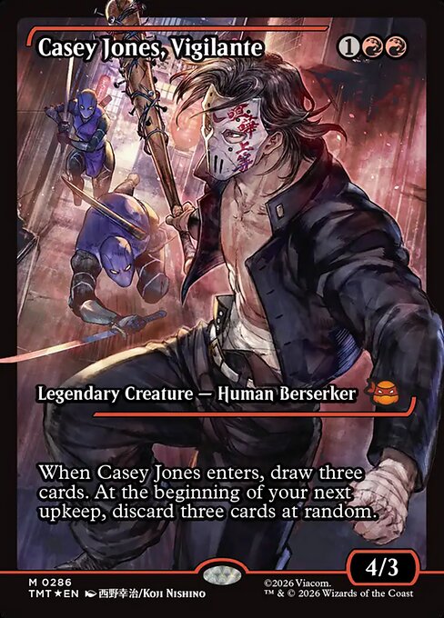 Casey Jones, Vigilante (TMT 286) [Teenage Mutant Ninja Turtles]
