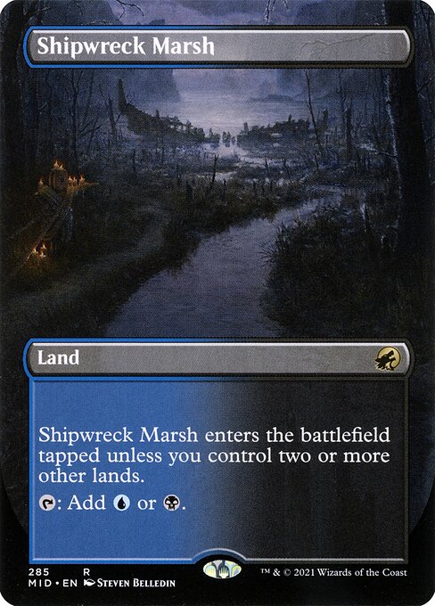 Shipwreck Marsh (MID 285) [Innistrad: Midnight Hunt]
