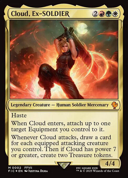 Cloud, Ex-SOLDIER (FIC 2) [Final Fantasy Commander]