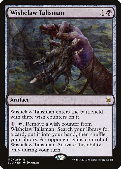 Wishclaw Talisman (ELD 110) [Throne of Eldraine]