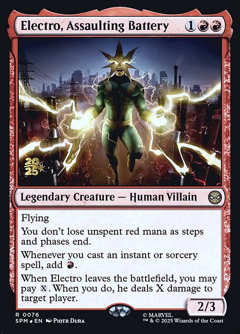 Electro, Assaulting Battery (PSPM 76s) [Marvel's Spider-Man Promos]