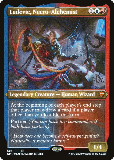 Ludevic, Necro-Alchemist (CMR 525) [Commander Legends]