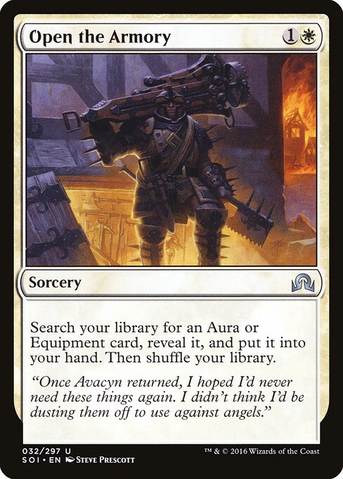 Open the Armory (SOI 32) [Shadows over Innistrad]