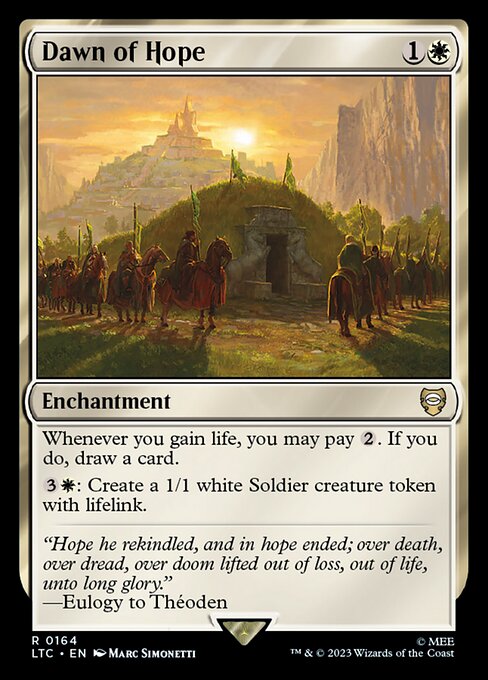 Dawn of Hope (LTC 164) [Tales of Middle-earth Commander]
