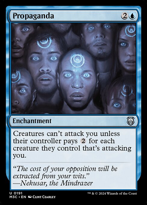 Propaganda (M3C 191) [Modern Horizons 3 Commander]