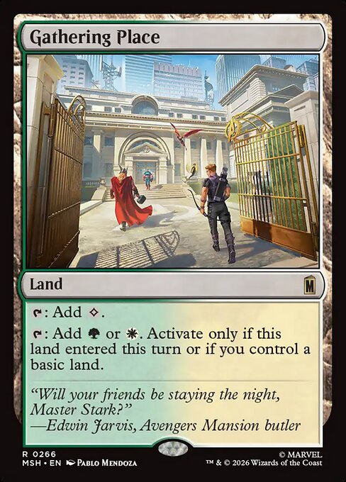 Gathering Place (MSH 266) [Marvel Super Heroes]