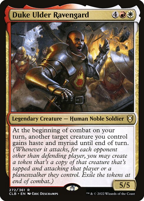 Duke Ulder Ravengard (CLB 272) [Commander Legends: Battle for Baldur's Gate]