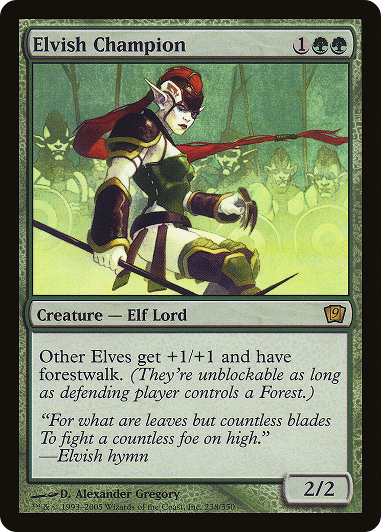 Elvish Champion [Ninth Edition]
