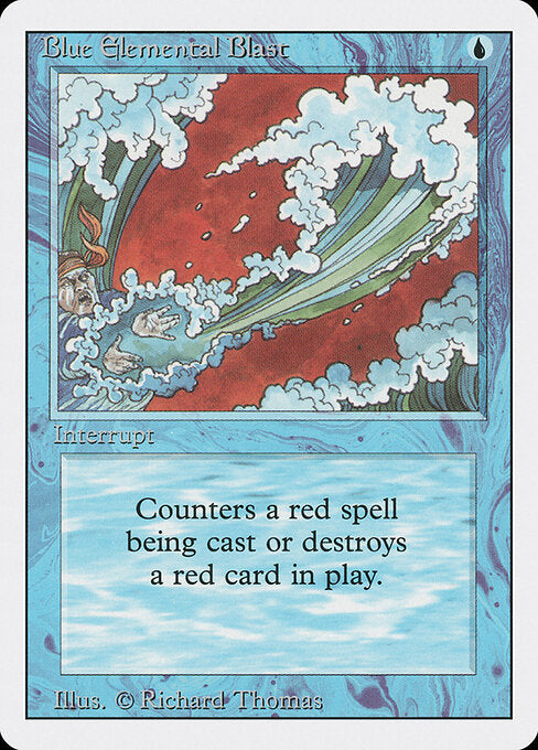 Blue Elemental Blast (3ED 49) [Revised Edition]