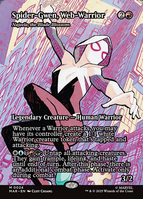 Najeela, the Blade-Blossom (MAR 24) [Marvel Universe]