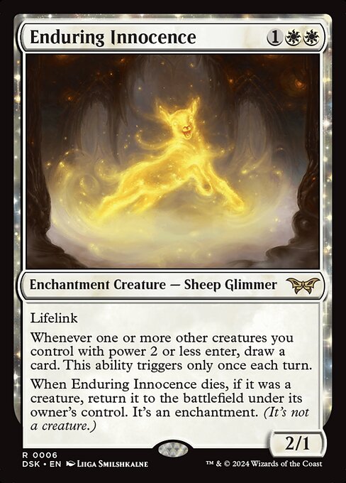 Enduring Innocence (DSK 6) [Duskmourn: House of Horror]