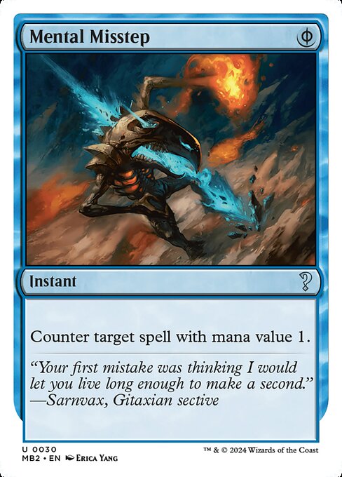 Mental Misstep (MB2 30) [Mystery Booster 2]