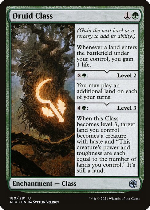 Druid Class (AFR 180) [Adventures in the Forgotten Realms]