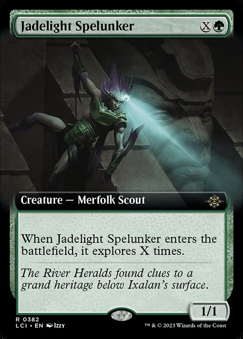 Jadelight Spelunker (LCI 382) [The Lost Caverns of Ixalan]