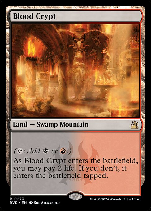 Blood Crypt (RVR 273) [Ravnica Remastered]