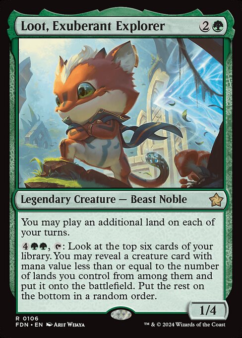 Loot, Exuberant Explorer (FDN 106) [Foundations]