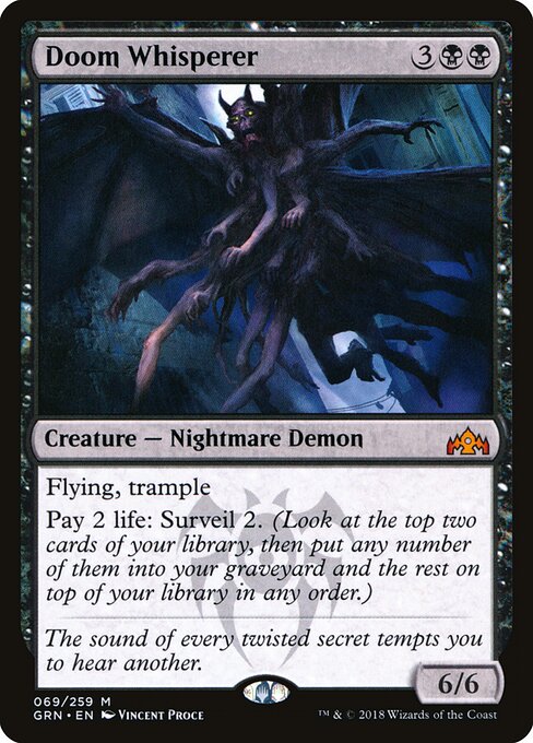 Doom Whisperer (GRN 69) [Guilds of Ravnica]