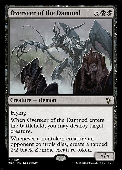 Overseer of the Damned (MKC 132) [Murders at Karlov Manor Commander]