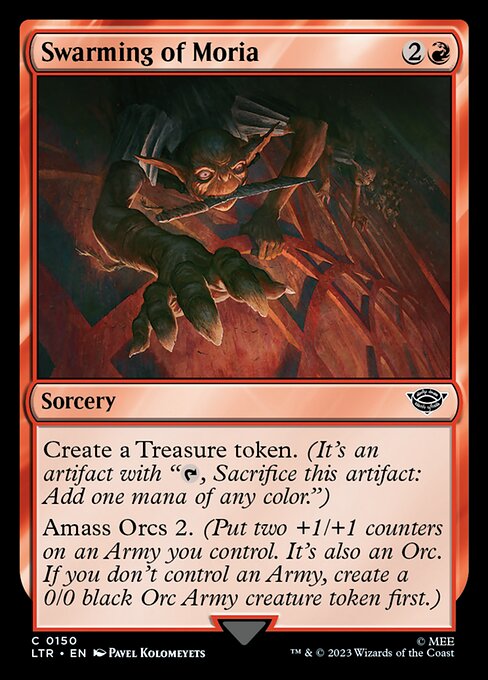 Swarming of Moria (LTR 150) [The Lord of the Rings: Tales of Middle-earth]